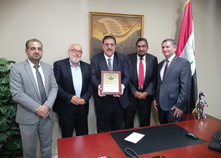 Shia Network visted the Iraqi ambassador